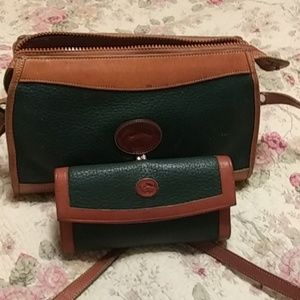 Vintage Dooney & Bourke purse and wallet to match